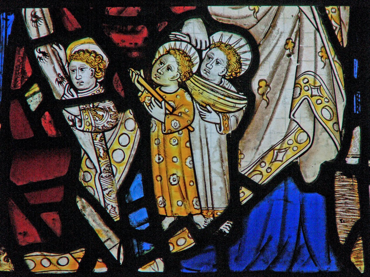 Fenster Ew zeigt St. Maria Kleophas, Alphaeus und ihre Kinder von English School