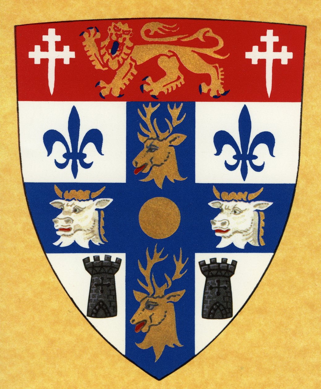 Wappen der Münzgesellschaft von English School English School