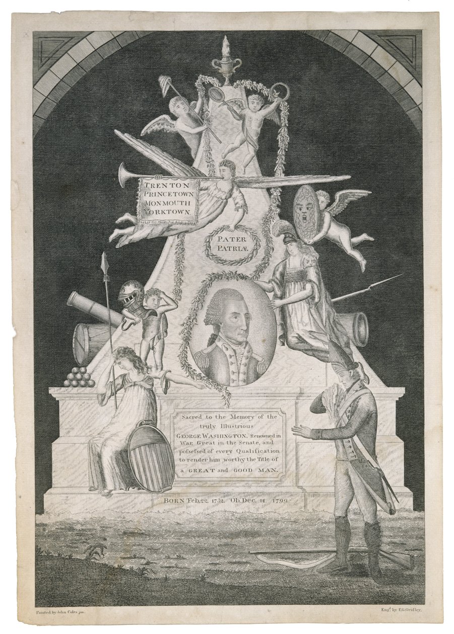 Pater Patriae, ca. 1800 von Enoch G. Gridley