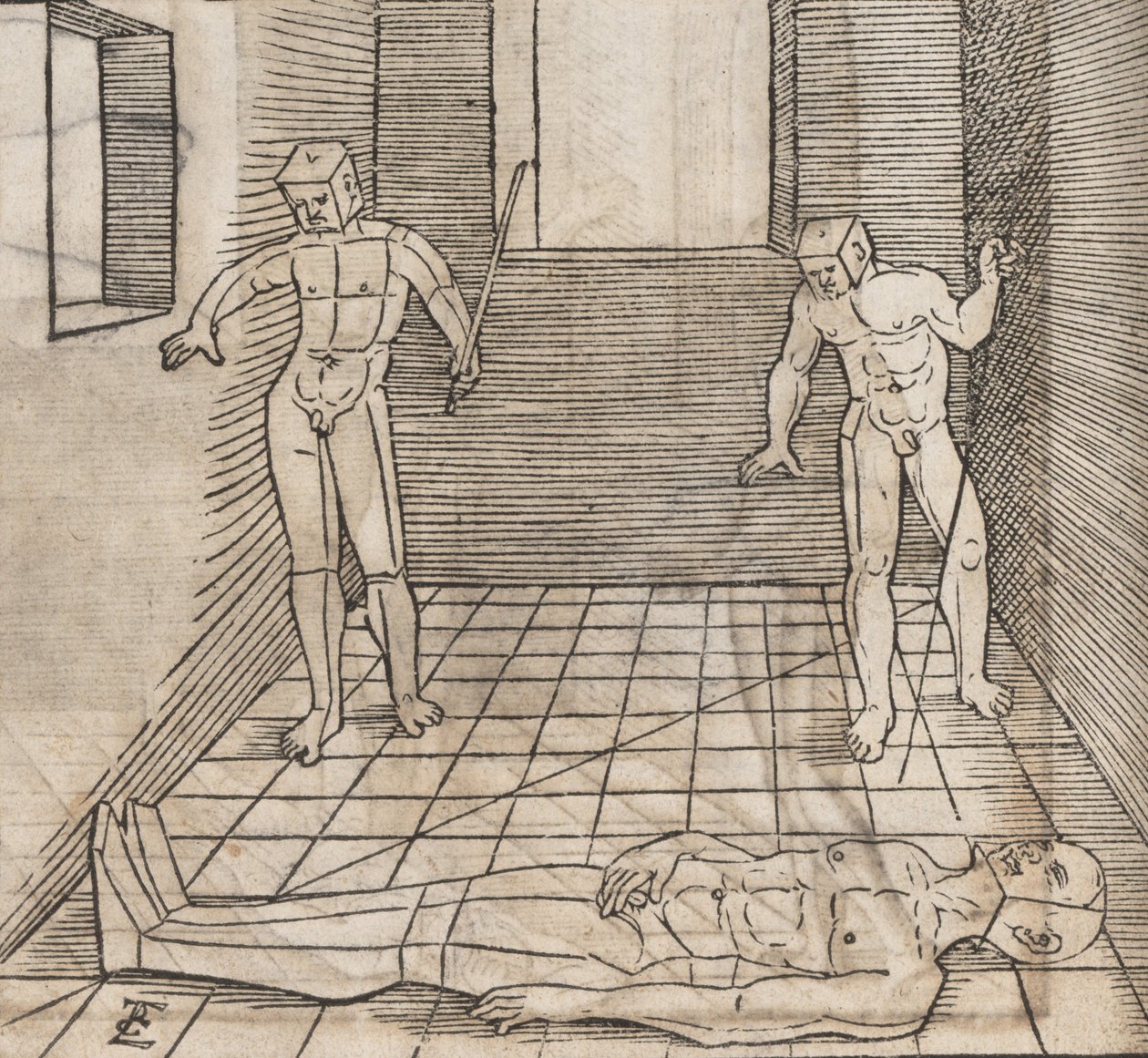 Unterweisung der Proportion und Stellung der Posen, 1538 von Erhard Schon