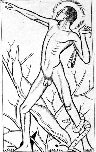 David, Illustration aus Gill