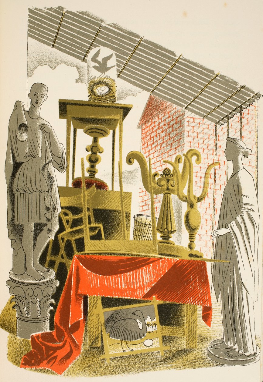Antiquitätengeschäft, Illustration aus 