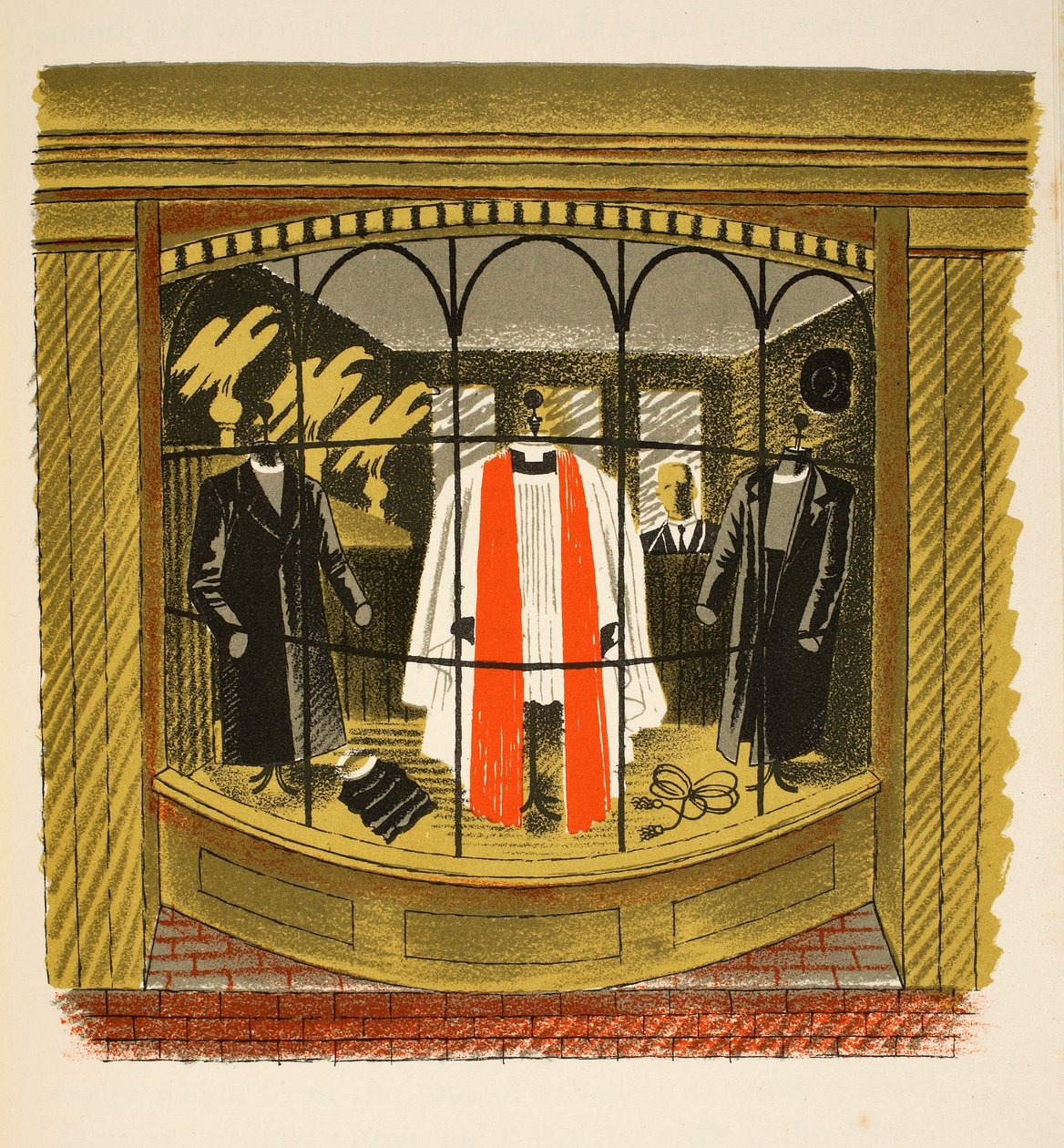 Geistlicher Ausstatter, Illustration aus 