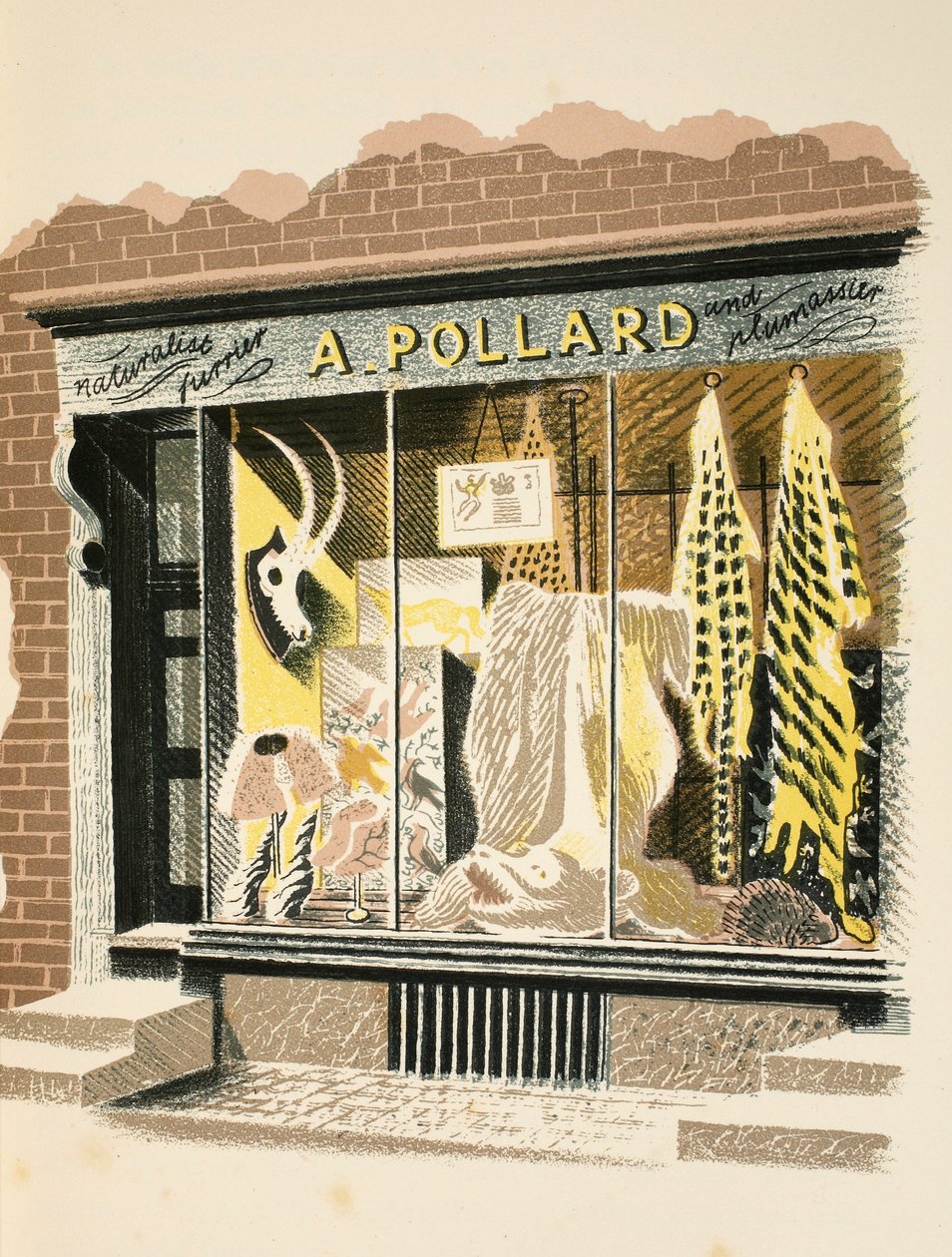Pelzhändler, Illustration aus 