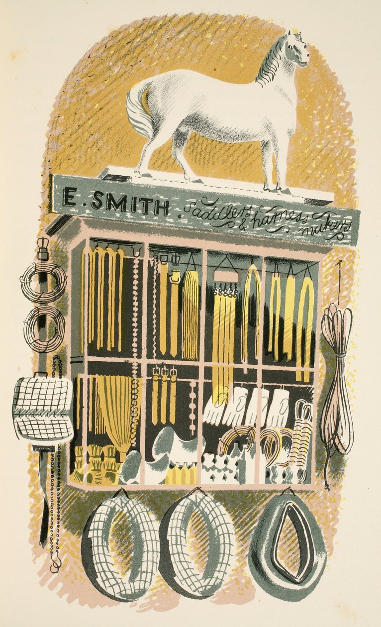 Sattler und Geschirrhersteller, Illustration aus 