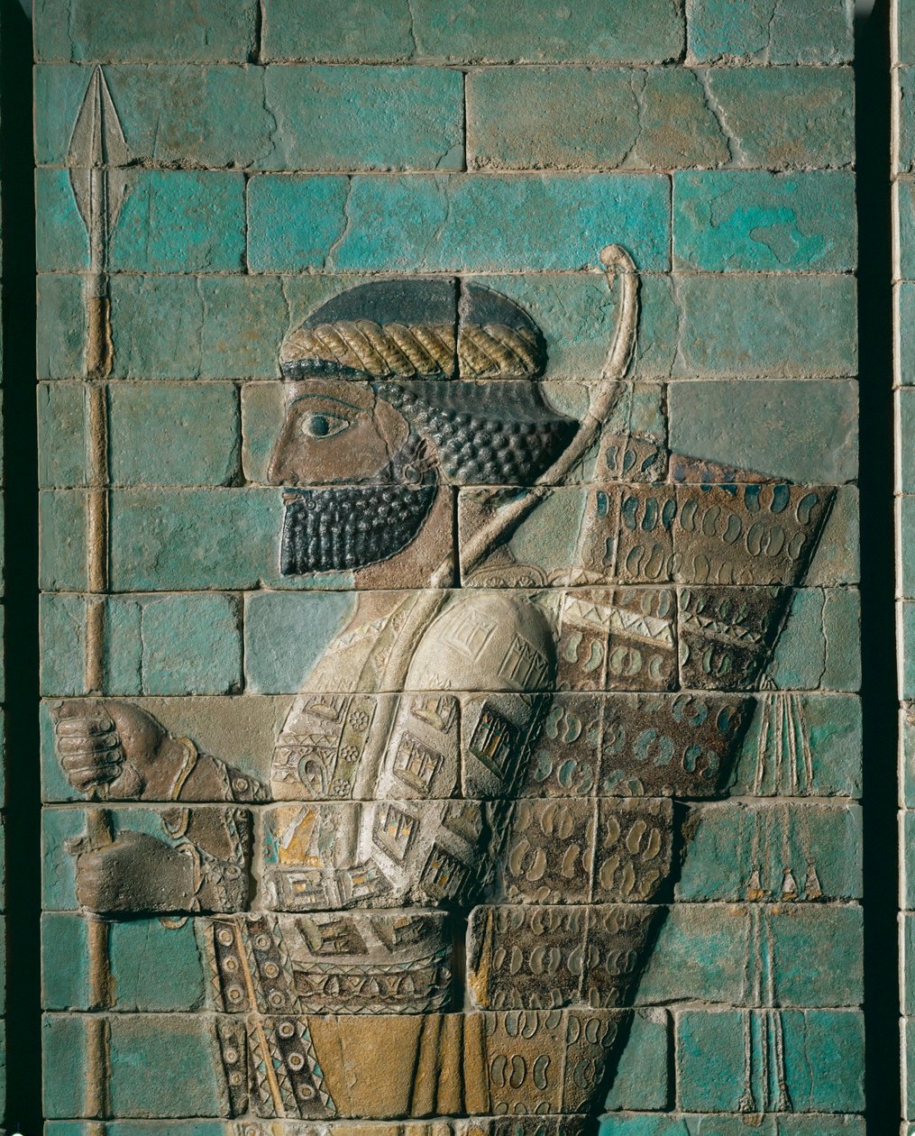 Ein Bogenschütze (Detail) von Erich Lessing