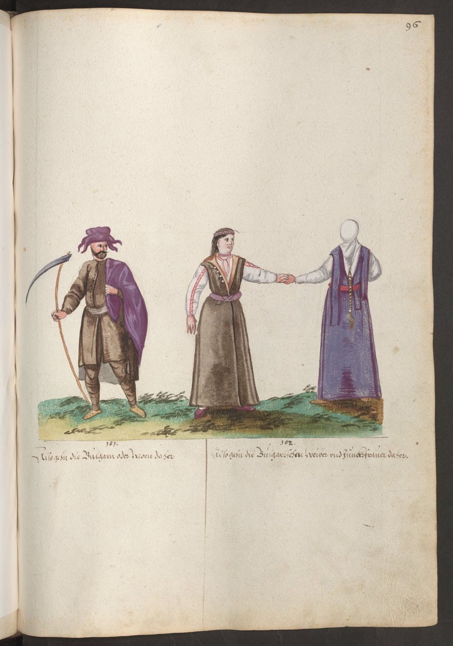 Bulgarischer Mann und Frau von Erich Lessing