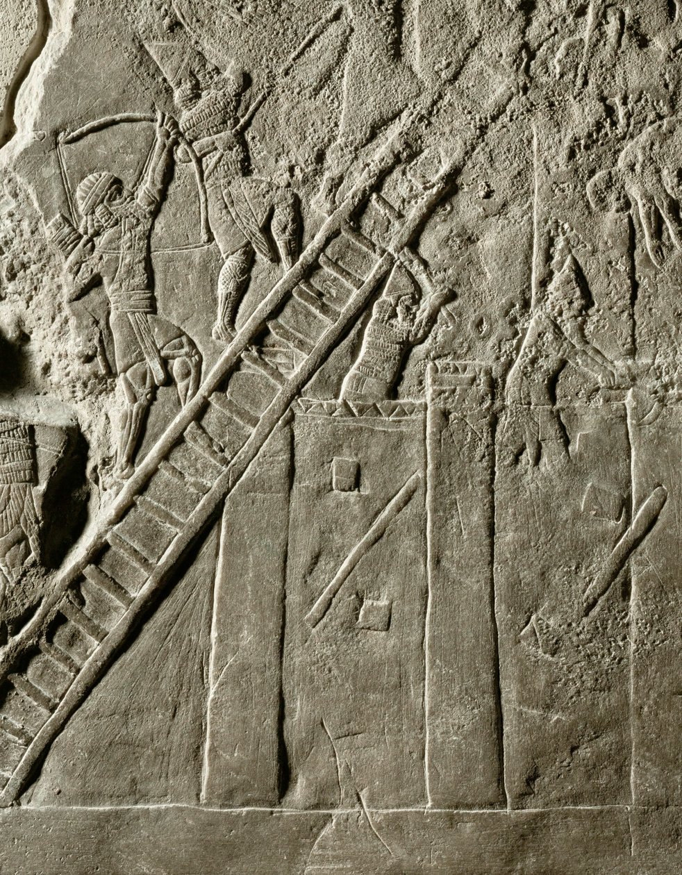 König Assurbanipals Feldzug gegen Elam von Erich Lessing