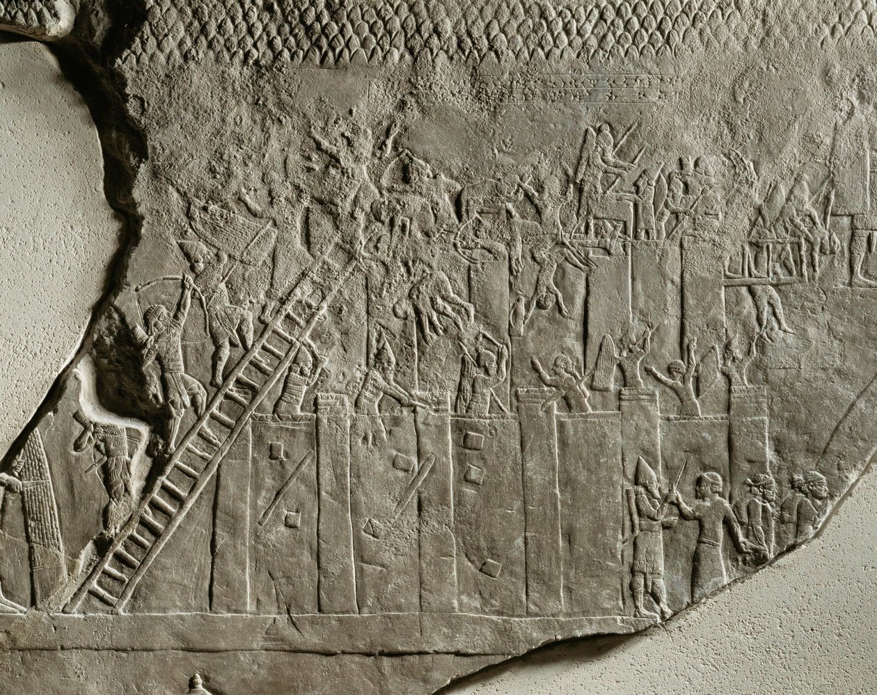 König Assurbanipals Feldzug gegen Elam von Erich Lessing