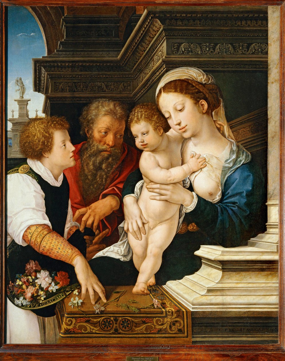 Die Heilige Familie von Erich Lessing