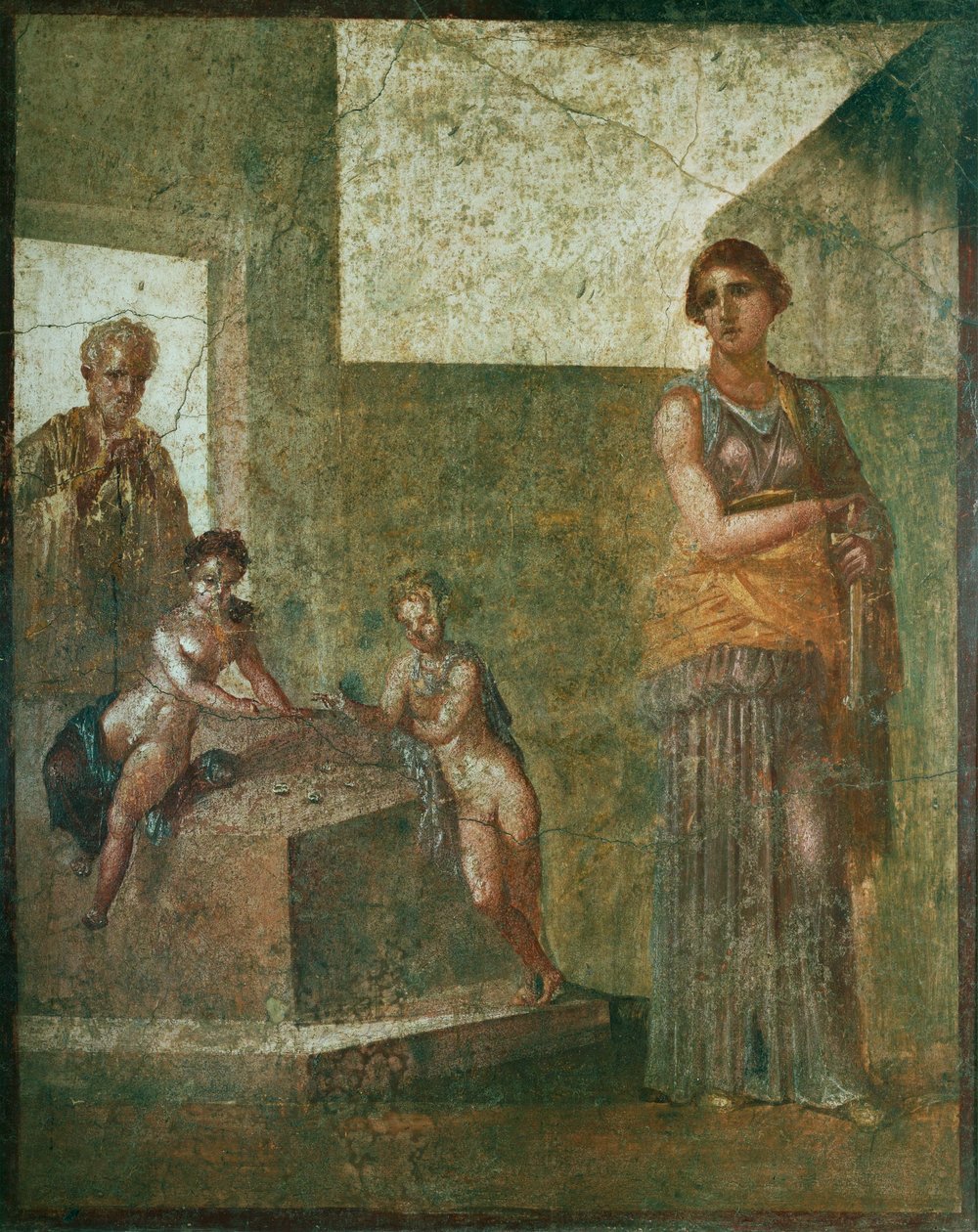 Medea, die den Mord an ihren Kindern plant von Erich Lessing