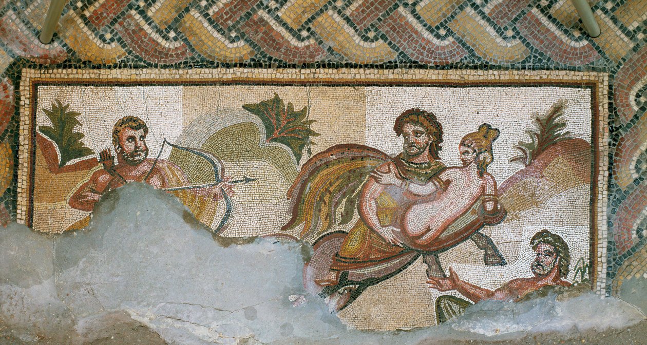 Die Bestrafung der Dirke, Tante von Antiope, Geliebte des Zeus von Erich Lessing