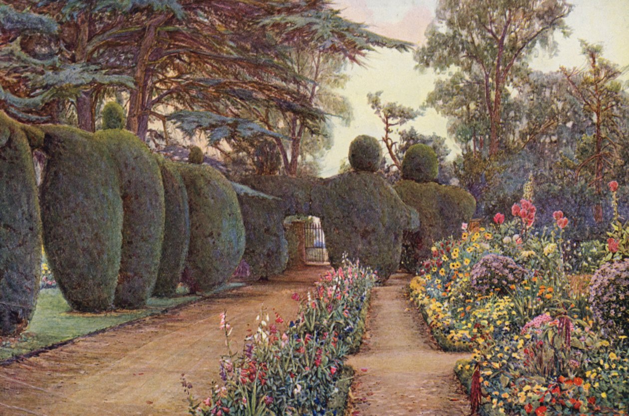 "Septembernachmittag", Campsea Ashe, Suffolk von Ernest Arthur Rowe
