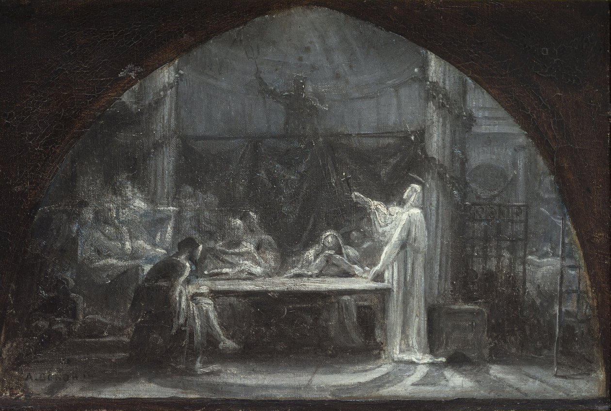 Skizzen für die Kirche Saint-Gervais-Saint-Protais, um 1863 von Ernest Augustin Gendron