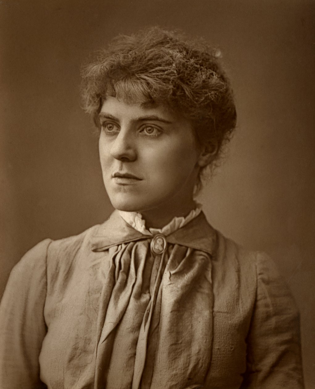 Janet Achurch, britische Schauspielerin und Theaterleiterin, 1887 von Ernest Barraud