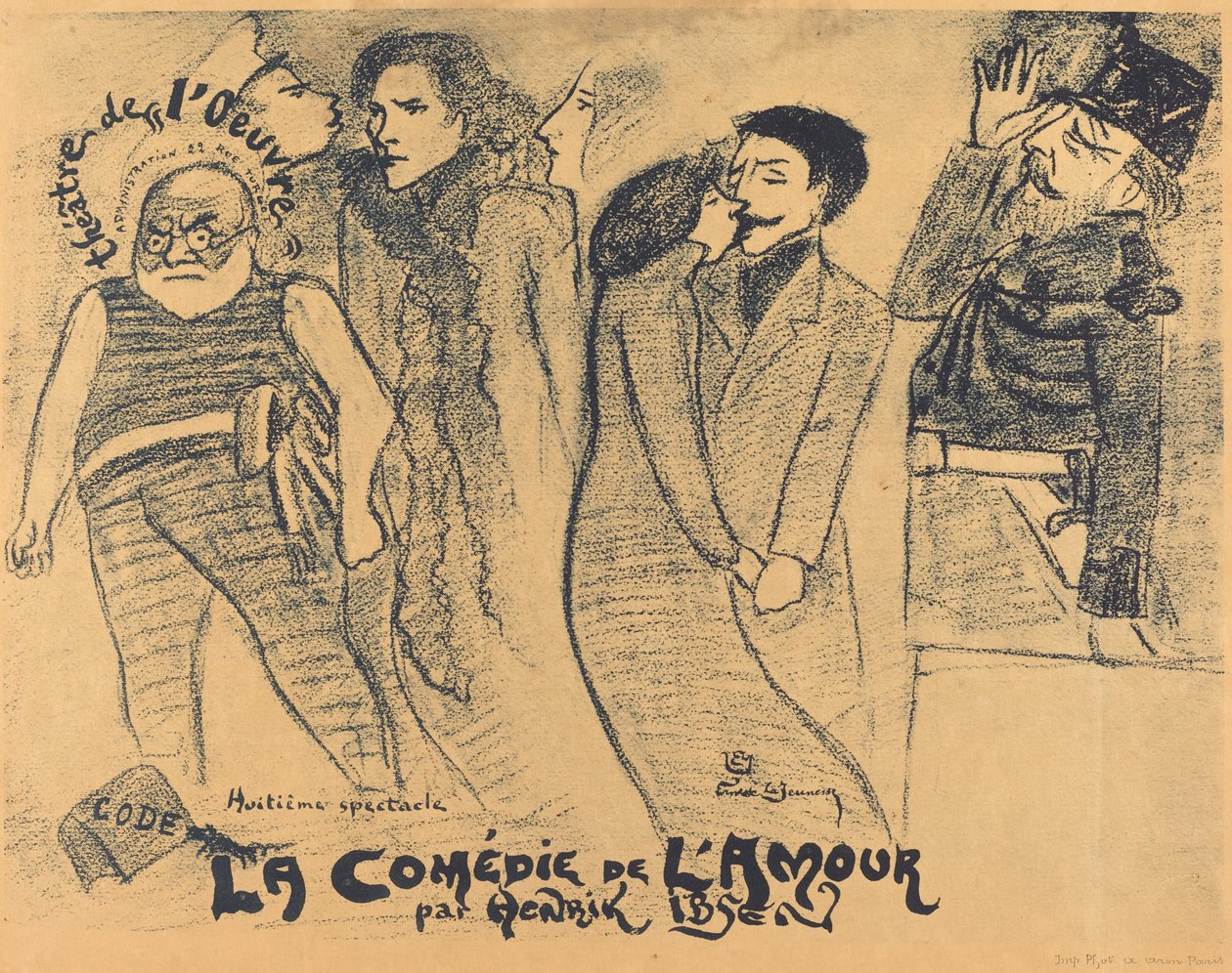 Die Komödie der Liebe von Ernest La Jeunesse
