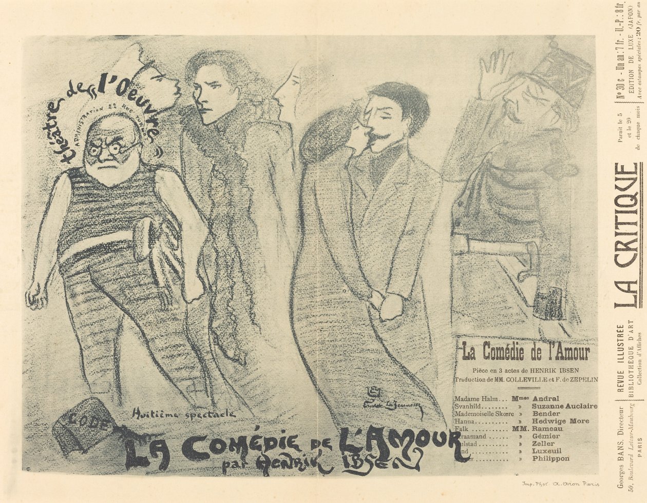 Die Komödie der Liebe von Ernest La Jeunesse