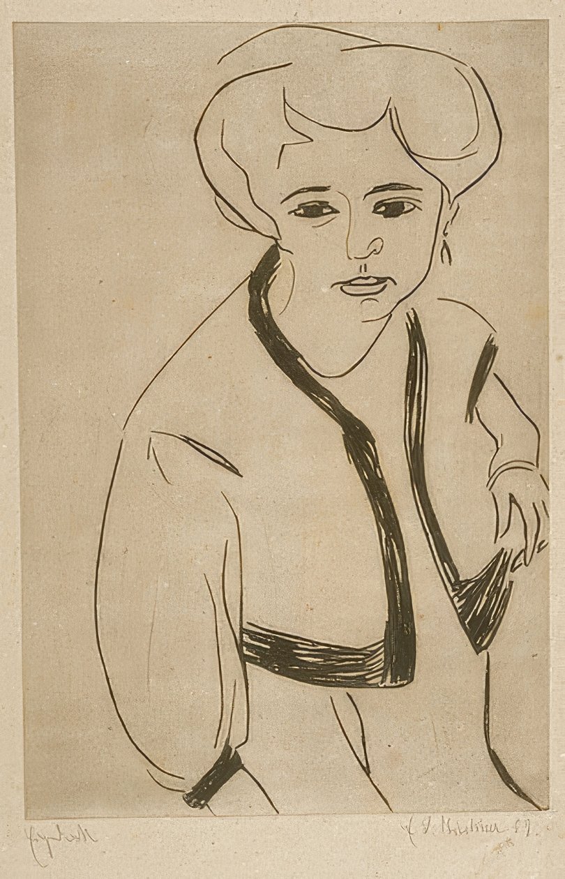 Dodo von Ernst Ludwig Kirchner