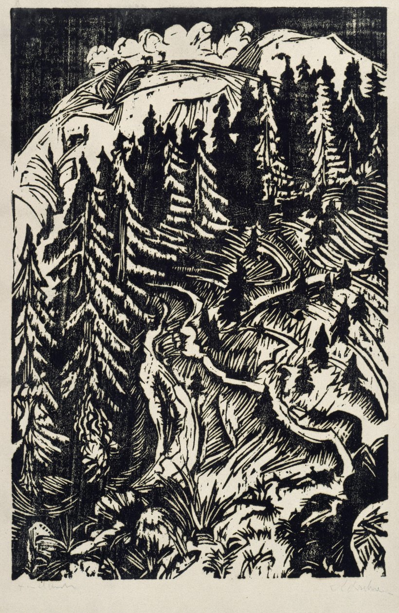 Drei Wege von Ernst Ludwig Kirchner