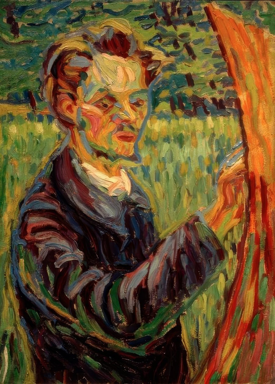 Erich Heckel von Ernst Ludwig Kirchner