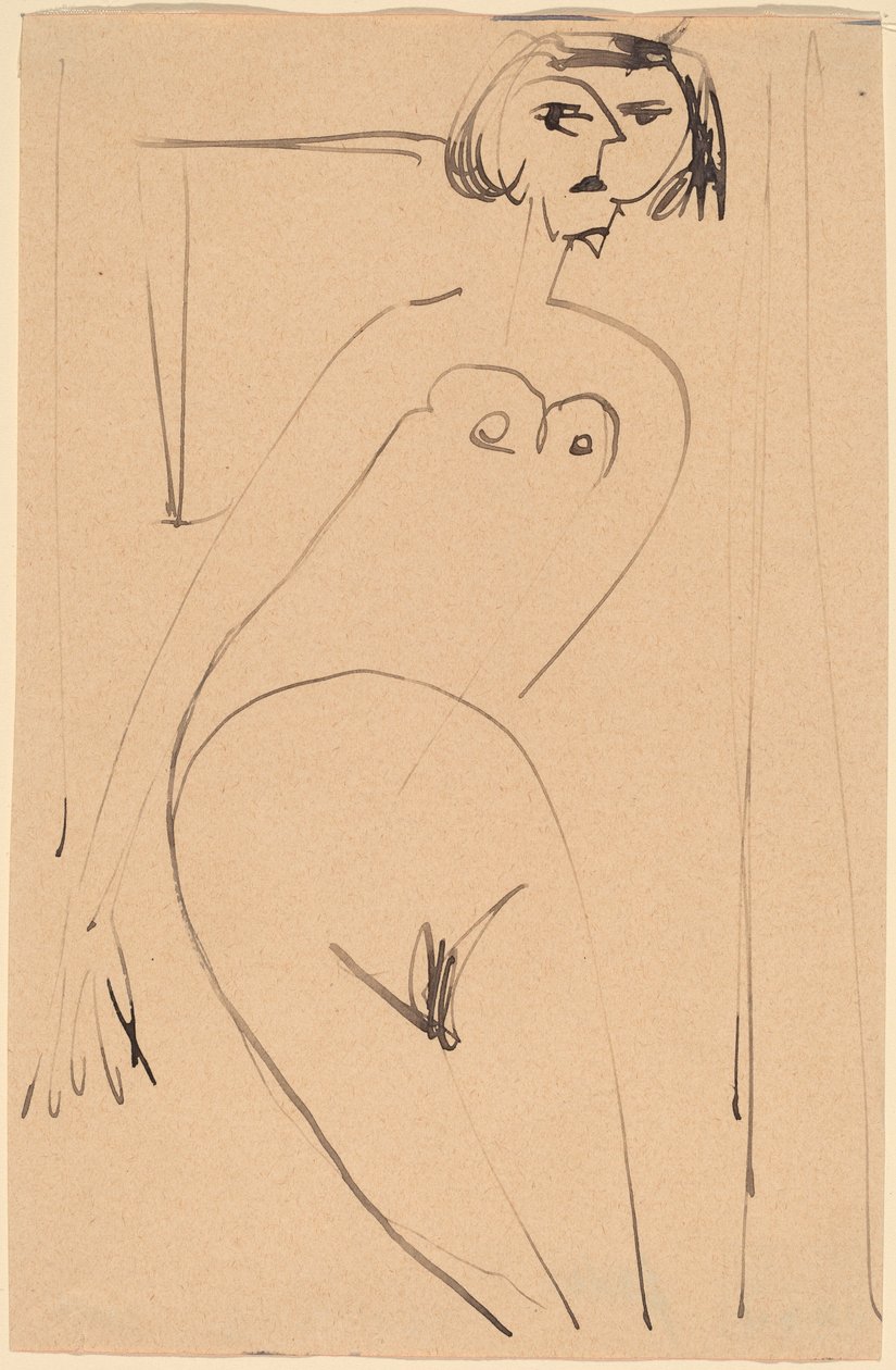 Akt von Ernst Ludwig Kirchner