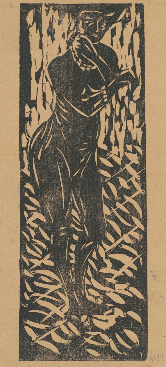 Akt mit Schmuck von Ernst Ludwig Kirchner
