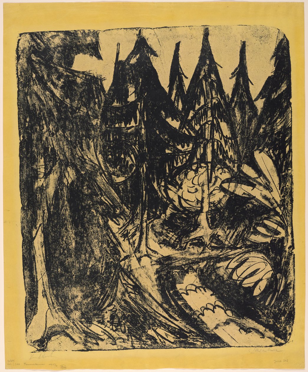 Taunustannen von Ernst Ludwig Kirchner