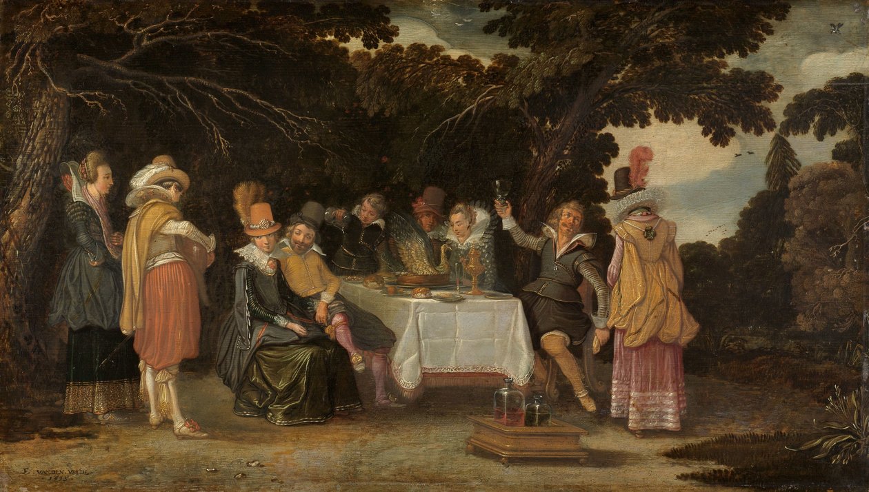 Ein Freiluftfest von Esaias van de Velde