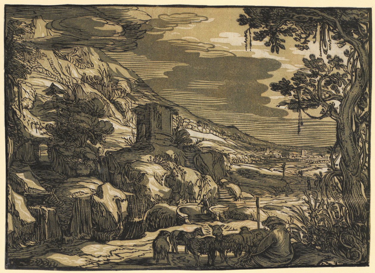 Arkadische Landschaft von Esaias van de Velde