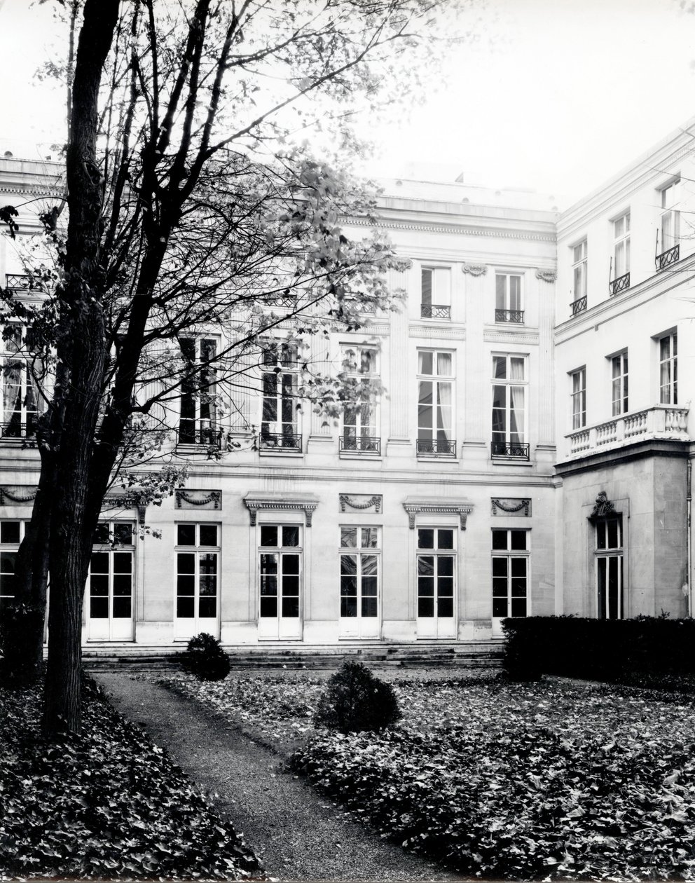 Maison Alexandre, Fassade zum Garten (16, rue de la ville l