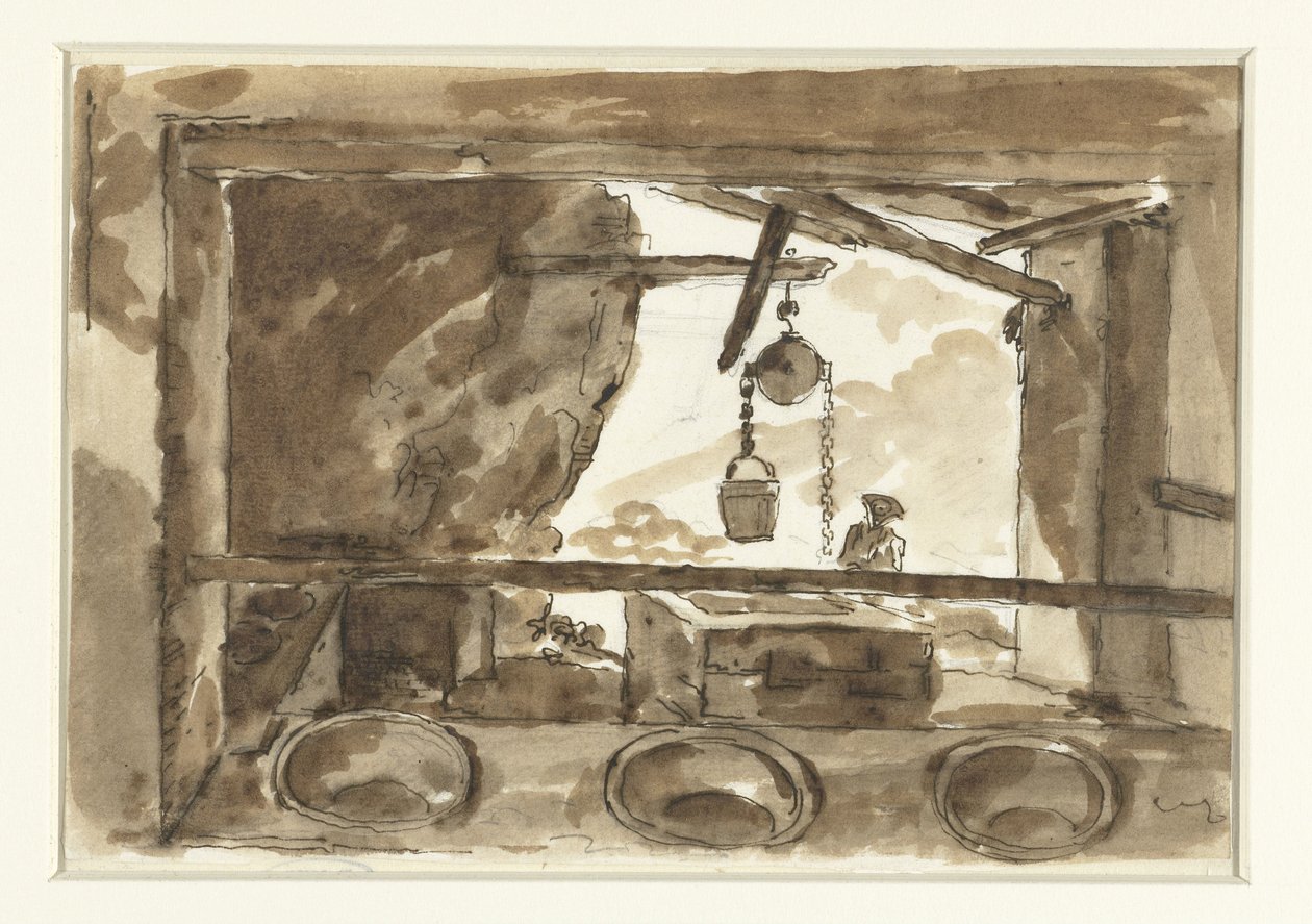 Osteria auf dem Land von Etienne de Lavallee Poussin