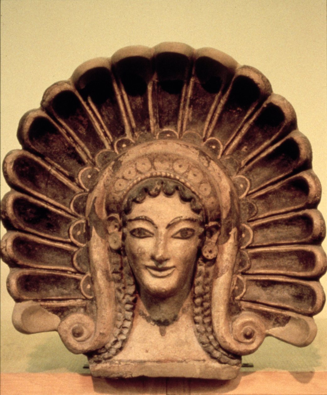 Einrichtung im etruskischen Tempel von Veii, 6. Jahrhundert v. Chr. von Etruscan