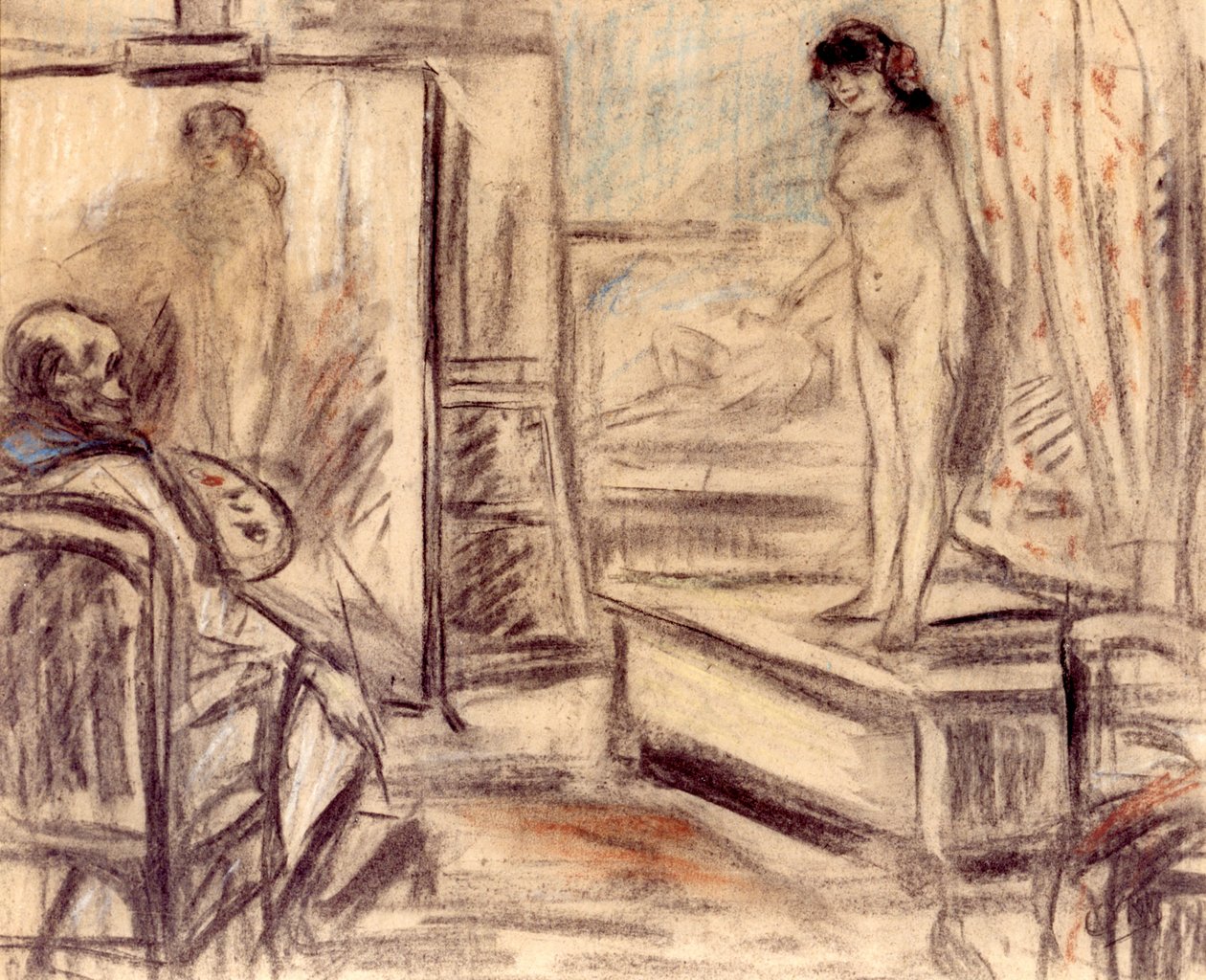 Im Atelier von Eugeen van Mieghem