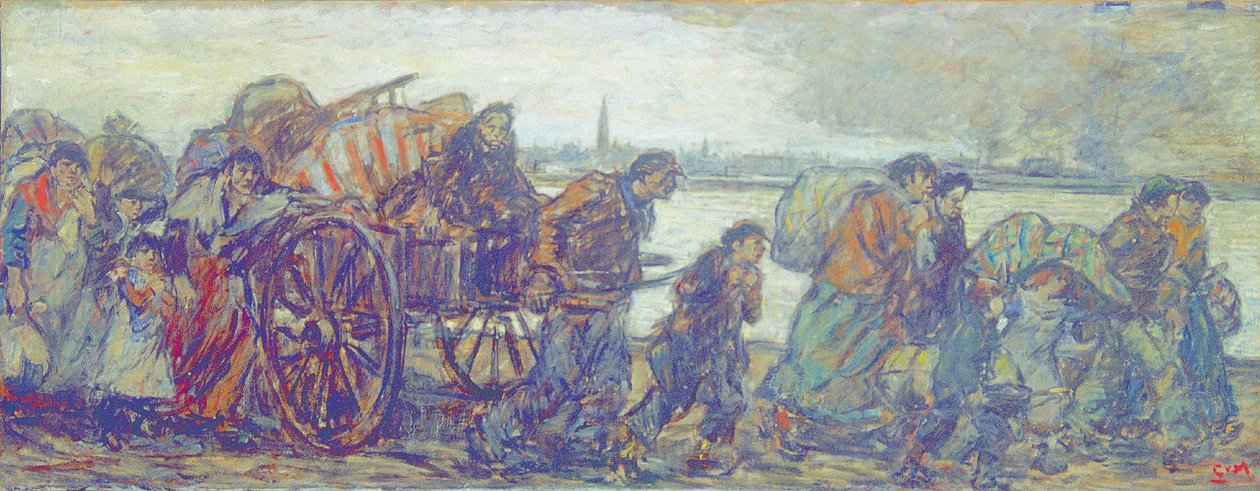 Die Flüchtlinge von Eugeen van Mieghem