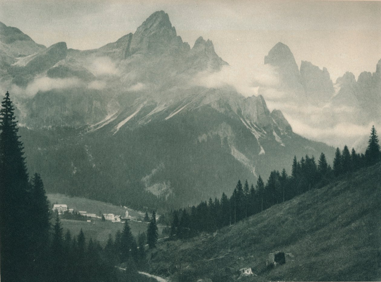 Pala-Gruppe, San Martino di Castrozza, Dolomiten, Italien, 1927 von Eugen Poppel