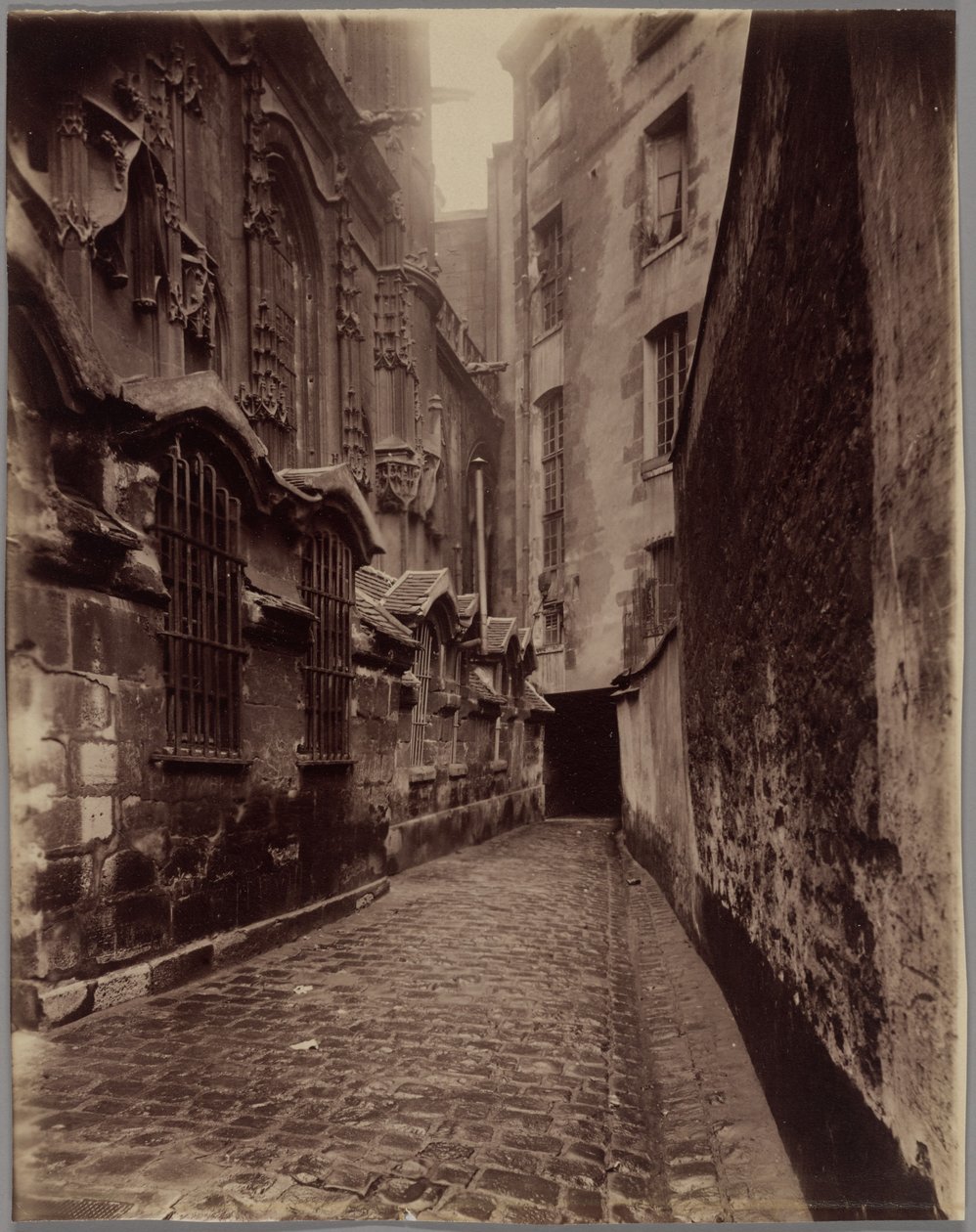 Altes Beinhaus Saint-Gervais-Saint-Protais, rue François Miron von Eugène Atget