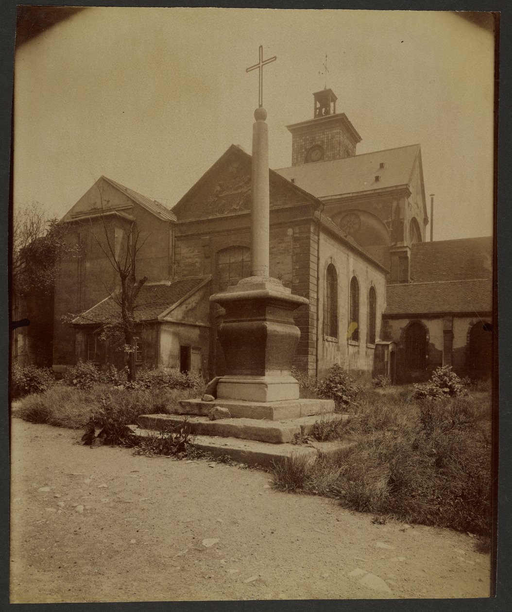Alter Friedhof Sainte-Marguerite, Rue Saint-Bernard von Eugène Atget