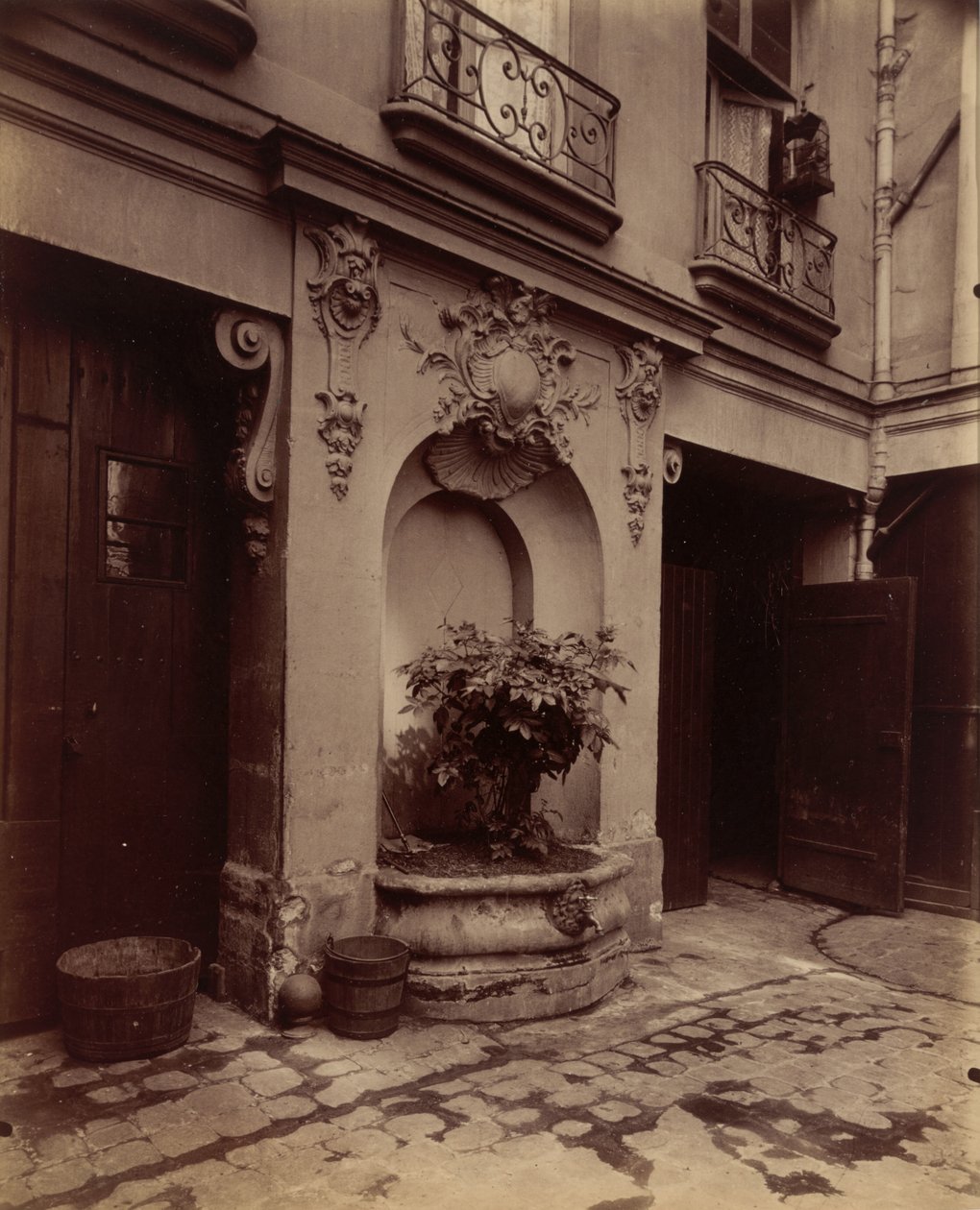 Ancien Hôtel des Parlementaires, 3 Rue des Lions von Eugène Atget