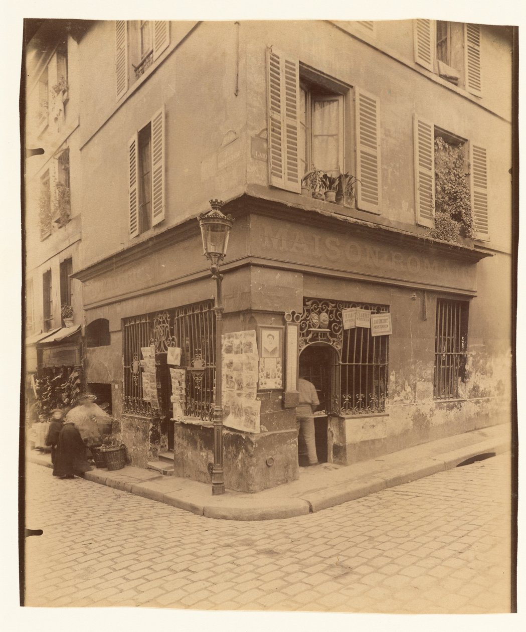 Kabarett, Rue Mouffetard von Eugène Atget