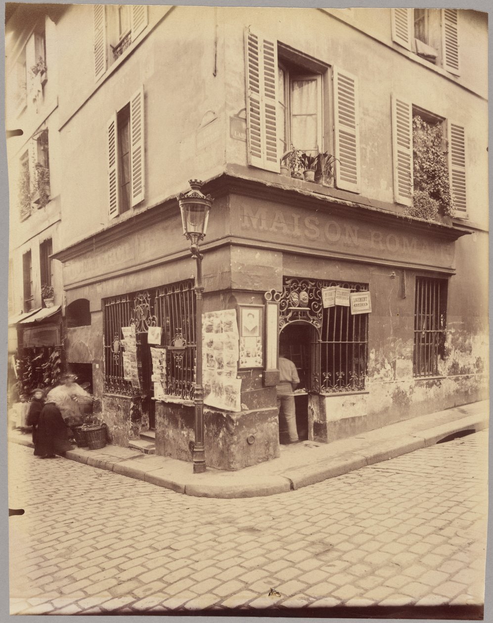 [Kabarett, Rue Mouffetard] von Eugène Atget