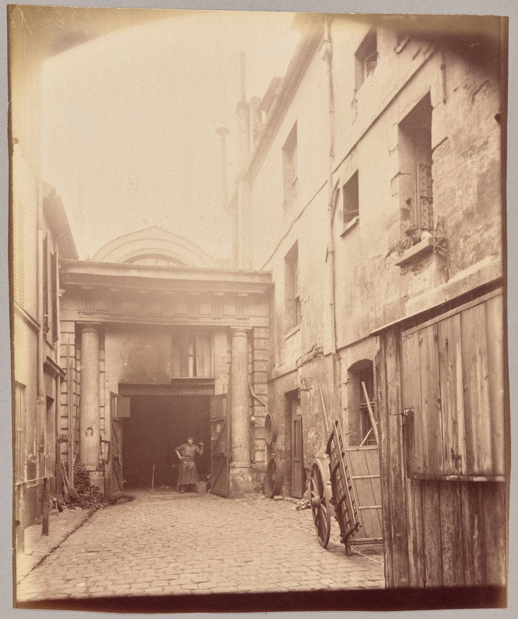 Kapelle, Rue Saint-Jacques von Eugène Atget