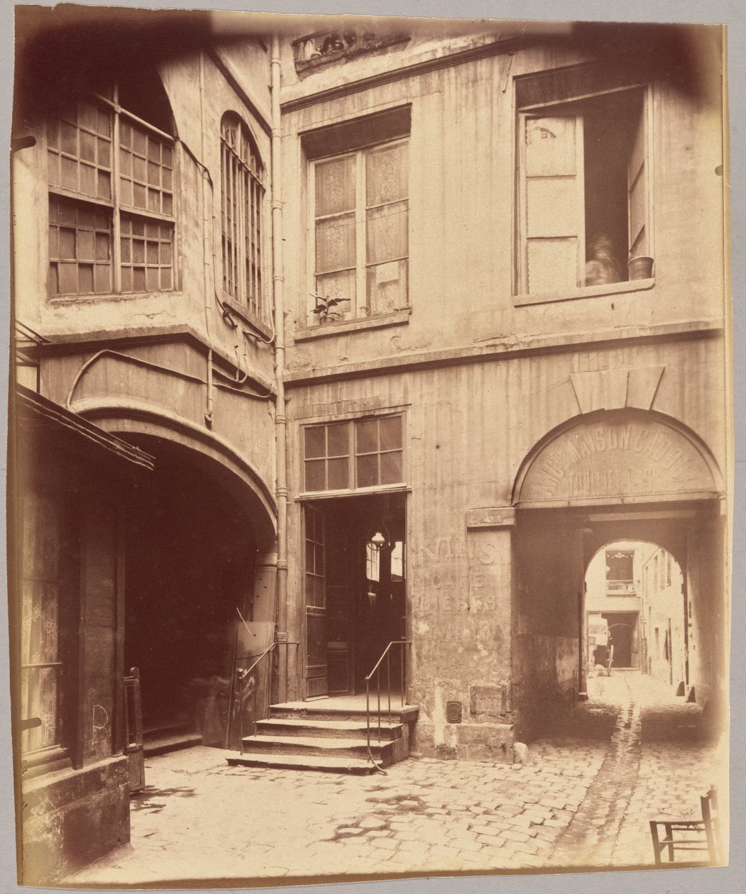 Château Rouge, rue Galande von Eugène Atget