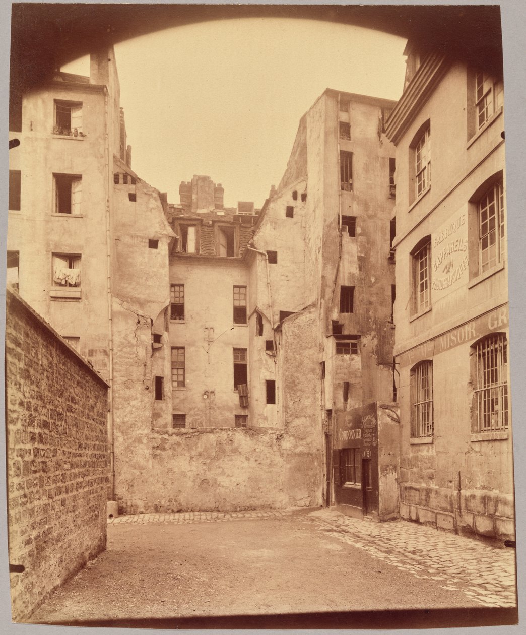 Sackgasse des Ochsen, Rue Valette von Eugène Atget