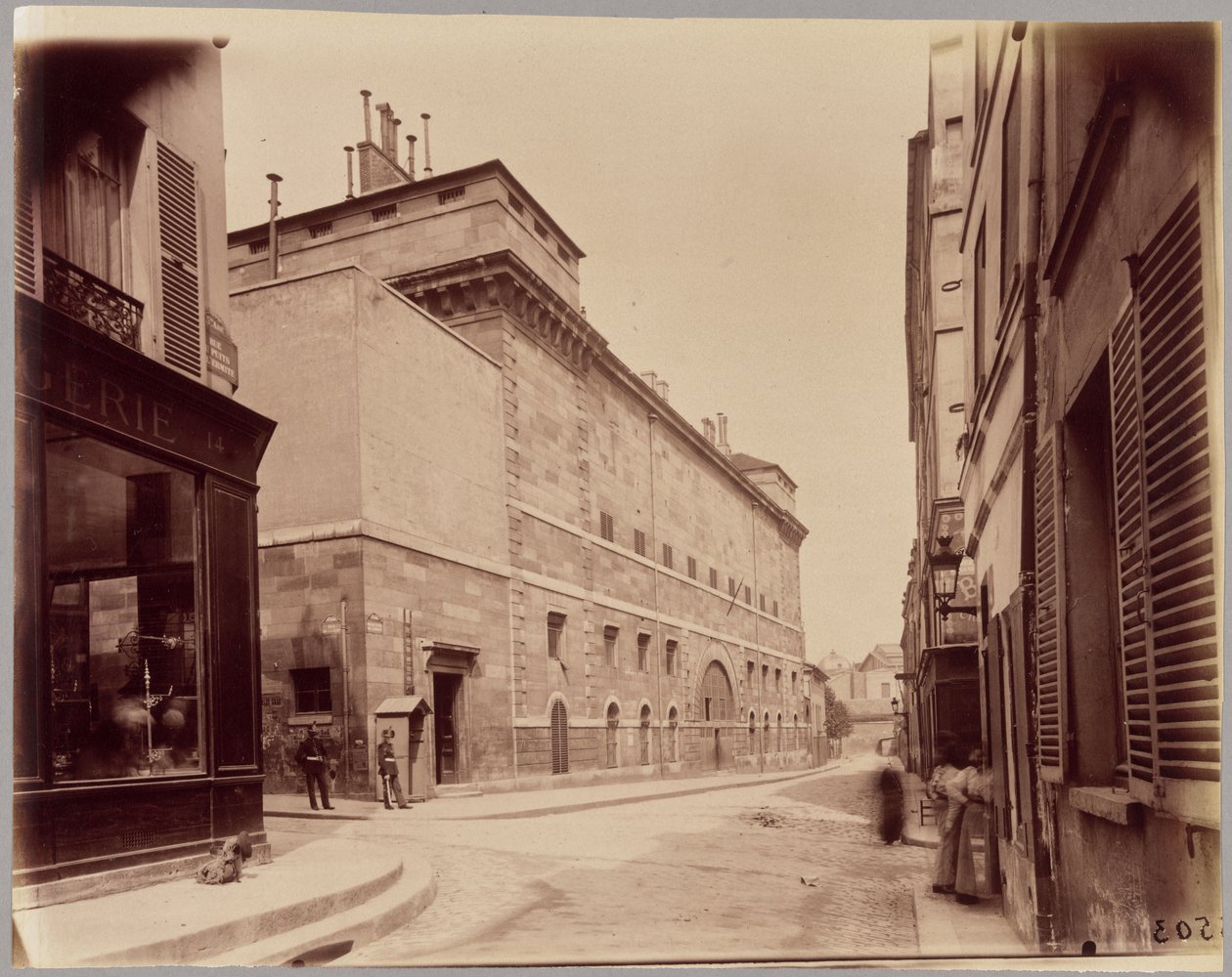 Das Gefängnis Sainte-Pélagie, Rue du Puits-de-l