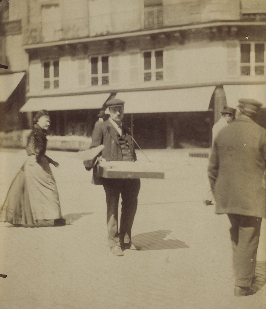 [Straßenverkäufer] von Eugène Atget