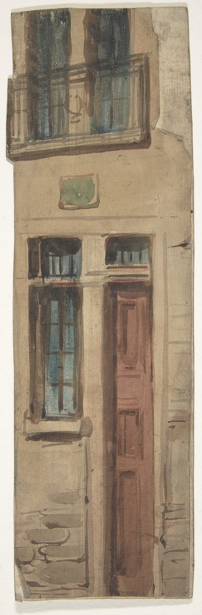 Entwurf für ein Bühnenbild an der Opéra, Paris, 1830-90 von Eugene Ciceri