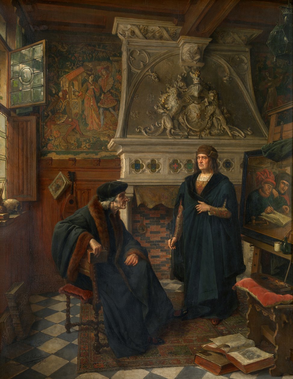 Erasmus und Quinten Massijs von Eugene Siberdt