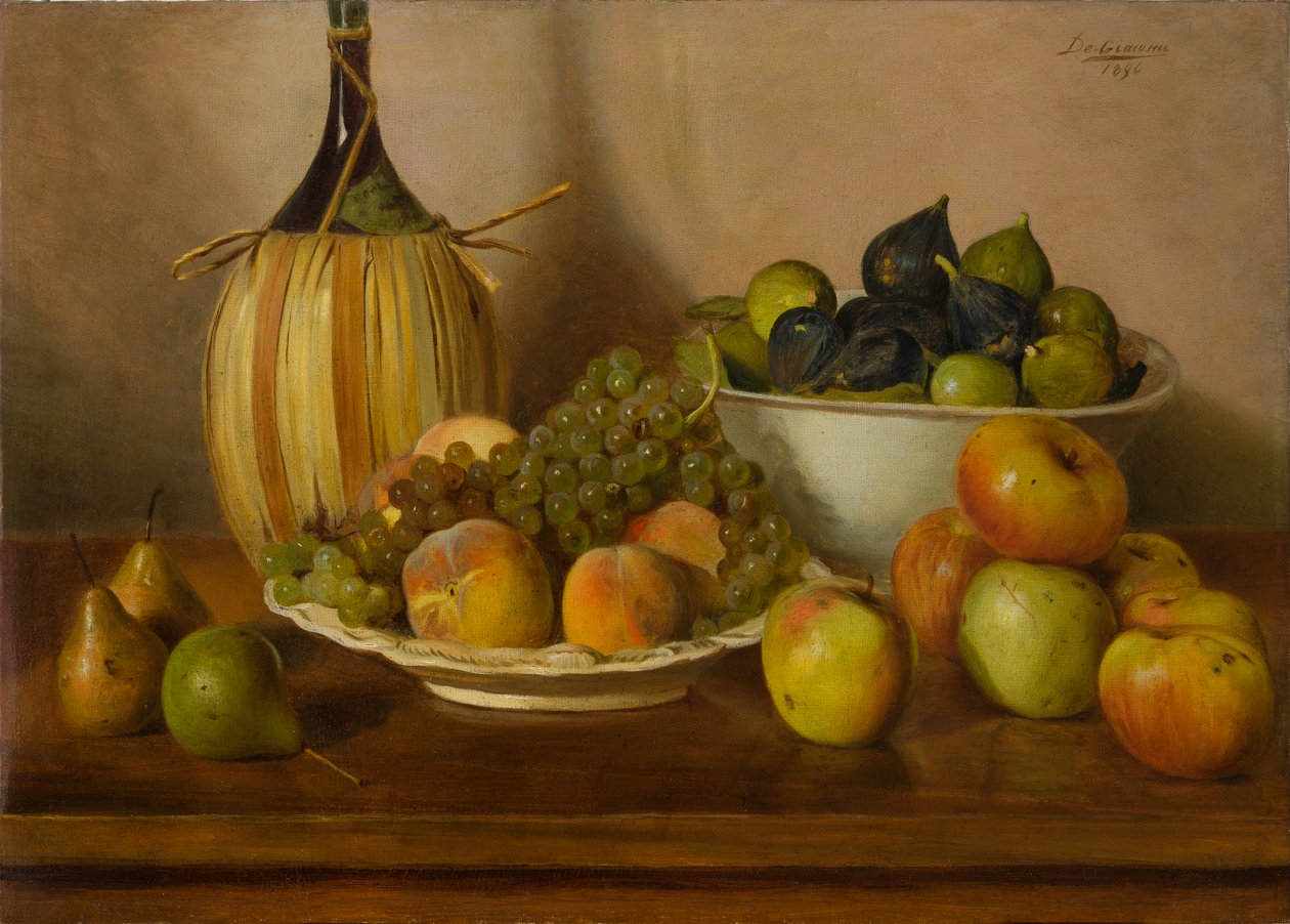 Stillleben mit Früchten von Eugenio De Giacomi