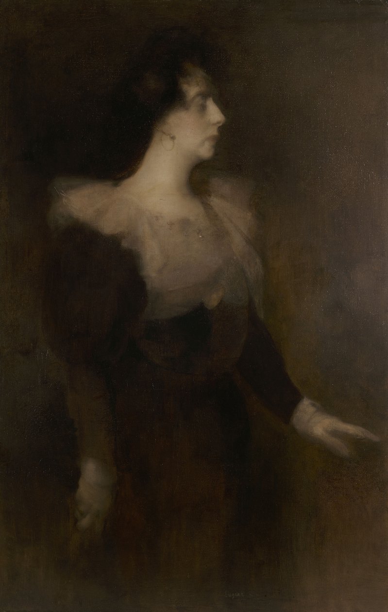 Porträt von Pauline Ménard-Dorian 1870-1941, ca. 1890 von Eugène Carrière
