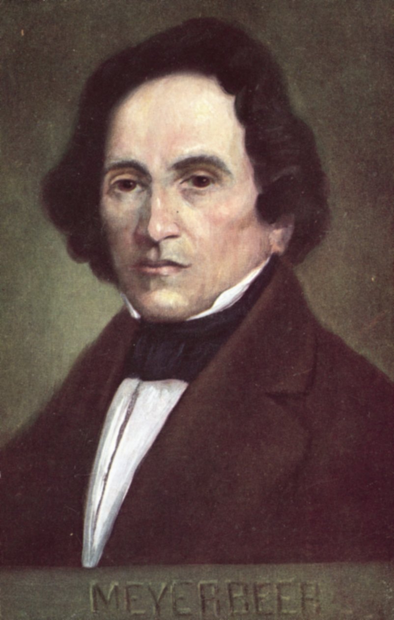 Giacomo Meyerbeer, deutscher Komponist von European School